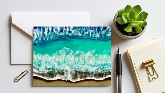 Marbella: Pack of 10 Note Cards (blank inside)